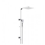 Luxus Square Chrome Multifunction Shower Set